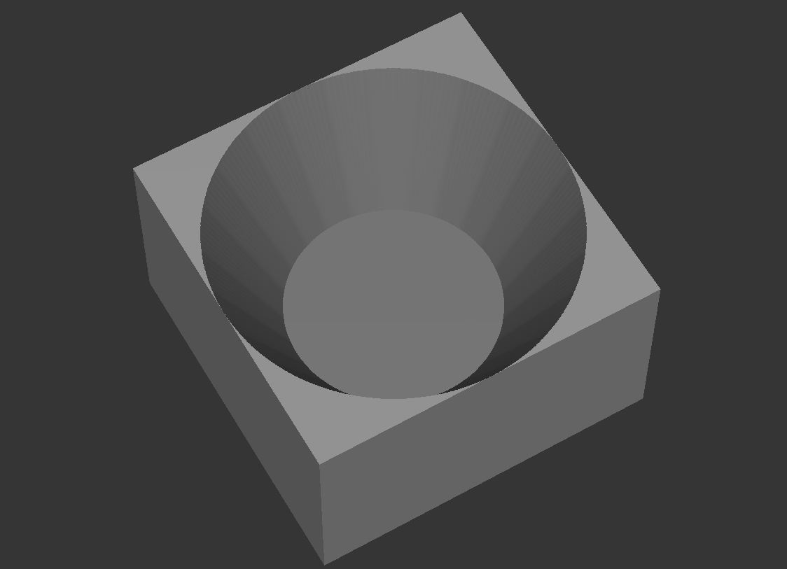 Conus binnen 3D-lijnen